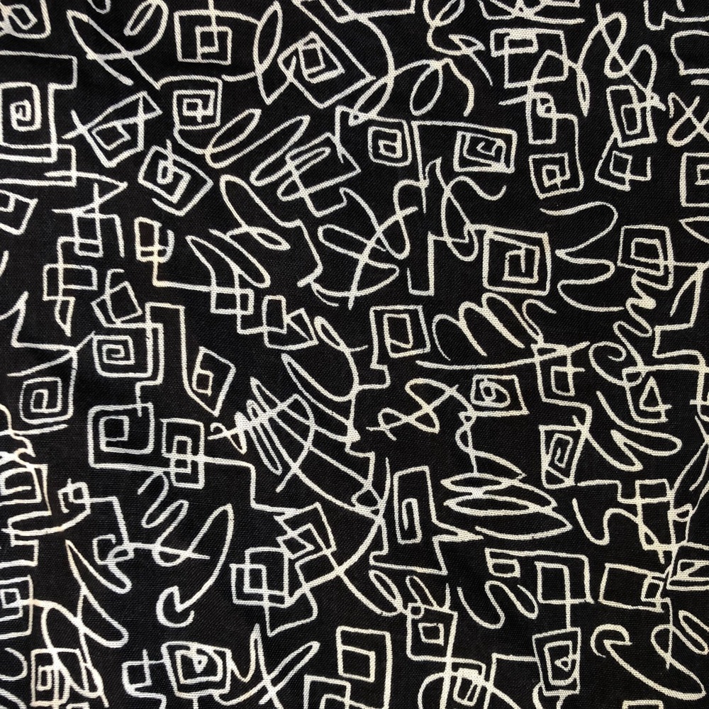 Doodle midi skirt